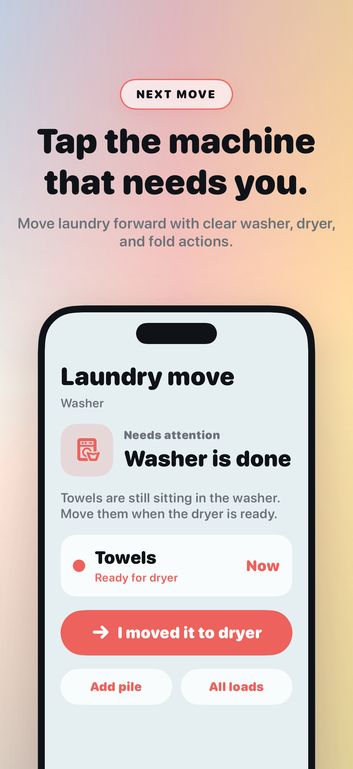 Oops, Laundry App Store screenshot 2